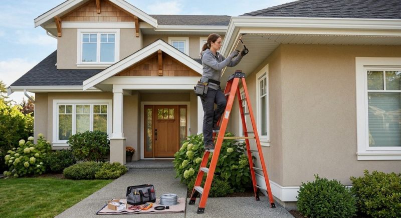 Exterior Lighting Repair Service