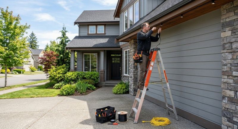 Exterior Lighting Repair Service